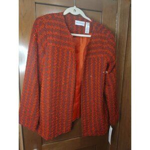 Alfred Dunner Sequin Jacket Sz 18